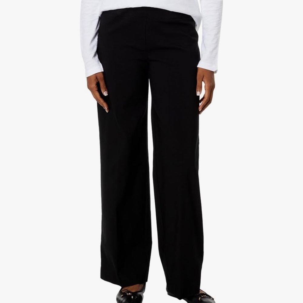 Elliott Lauren Black Knit Wide Leg Pants